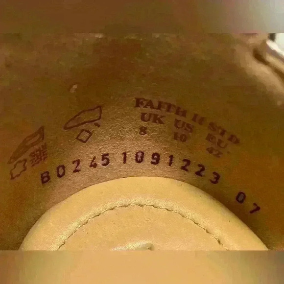 Hotter Shoes Faith II multi-metallic leather size 10 US  New without Box - Picture 6 of 7